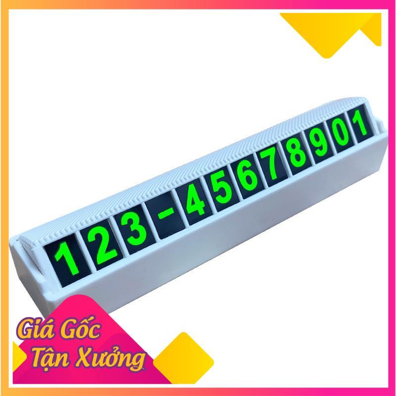 Bảng Ghi Số Điện Thoại Đặt Taplo Ô Tô Khi Dừng Đỗ Xe TP'S