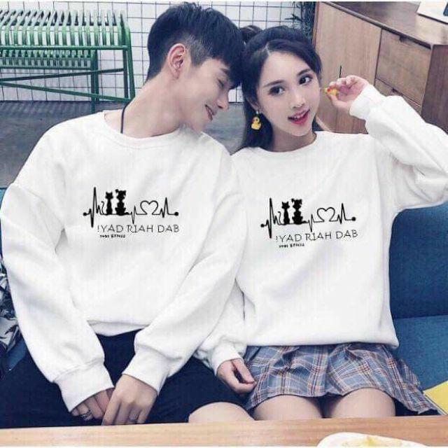 Áo đôi thu đông tình yêu