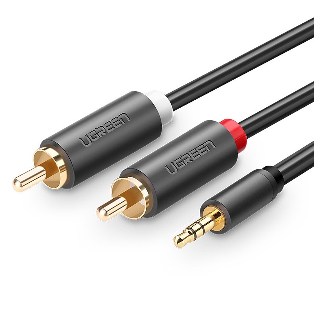 Cáp Audio 3.5mm to AV hoa sen dài 1M Ugreen 10772 - Hàng Chính Hãng