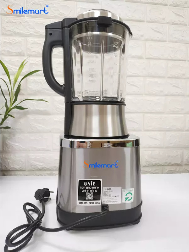 Máy làm sữa hạt đa năng Unie V8S, công suất 1800W, dung tích 1.75L, thông báo bằng giọng nói - Hàng chính hãng