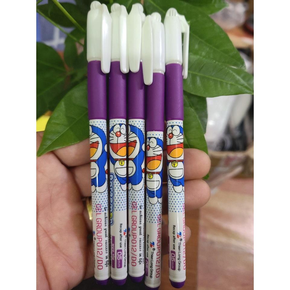 01 Hộp 20 Cây Bút Gel Doremon Mực Tím