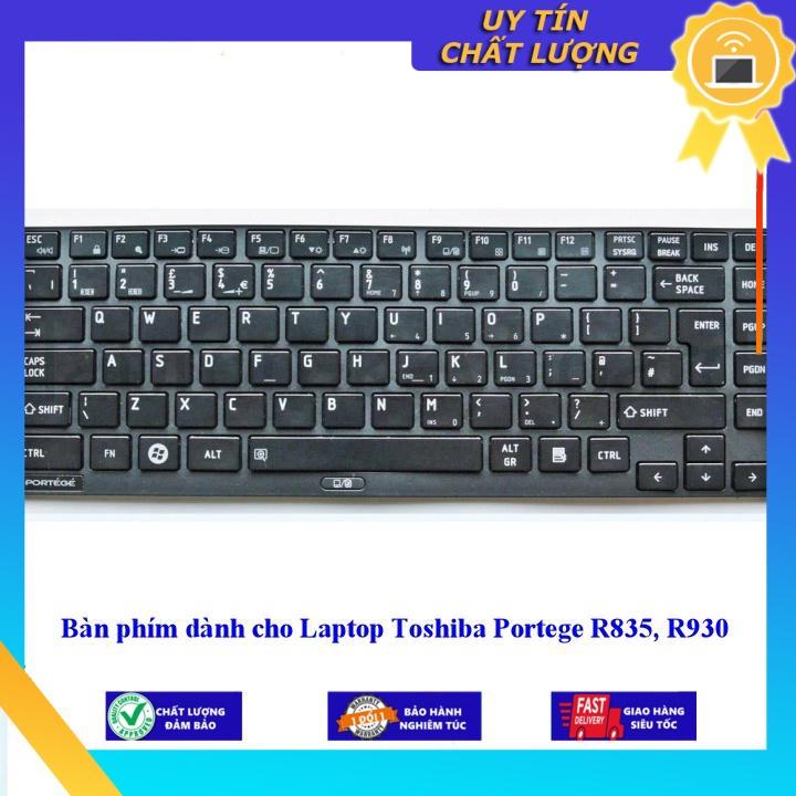 Bàn phím dùng cho Laptop Toshiba Portege R835 R930 - Hàng Nhập Khẩu New Seal