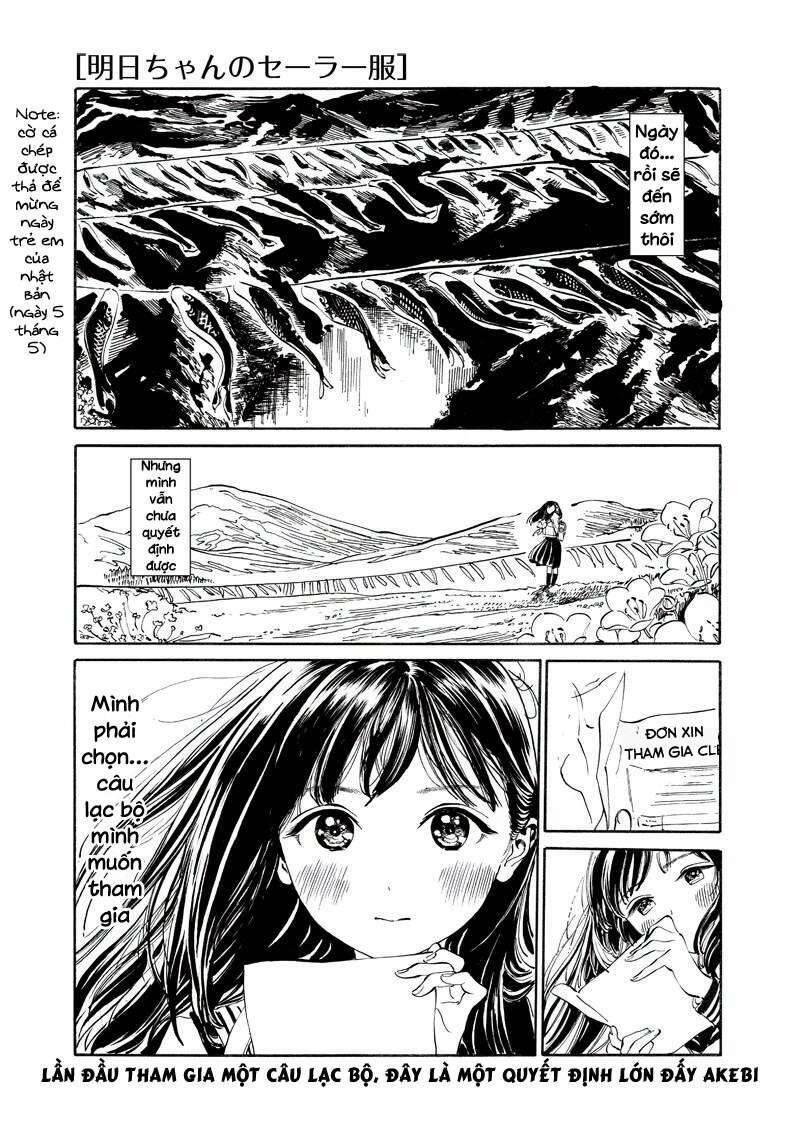 bộ đồng phục thuỷ thủ của akebi - chan chapter 9 2