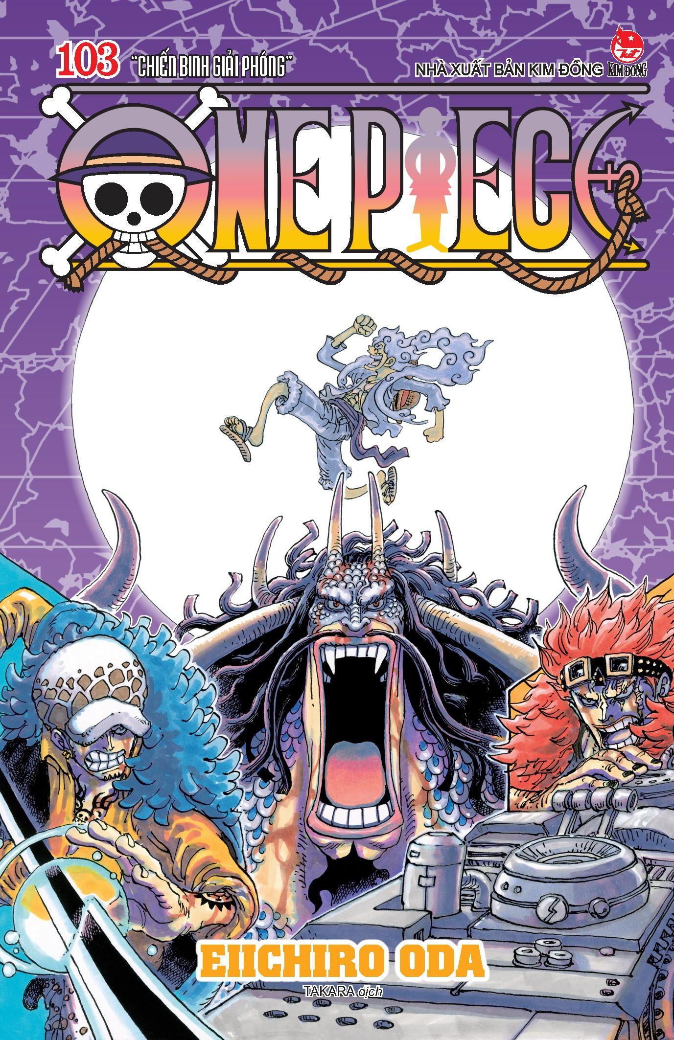 Combo Manga - One Piece - Tập 103 - Chiến Binh Giải Phóng - Bản Bìa Gập + Limited Edition (Bộ 2 Cuốn) - Tặng Kèm Bìa Áo Hologram + Postcard