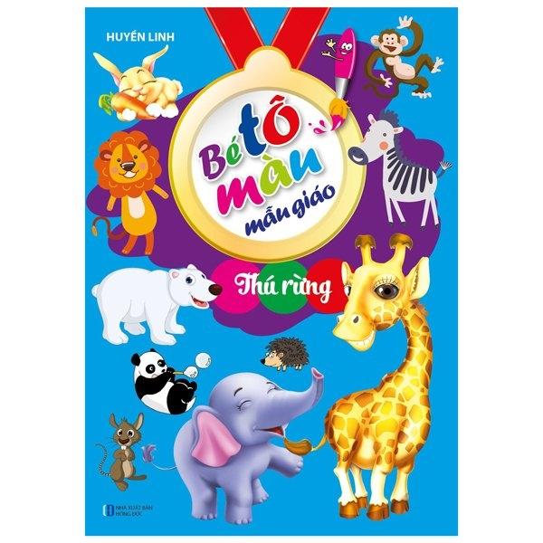 Bé Tô Màu Mẫu Giáo - Thú Rừng