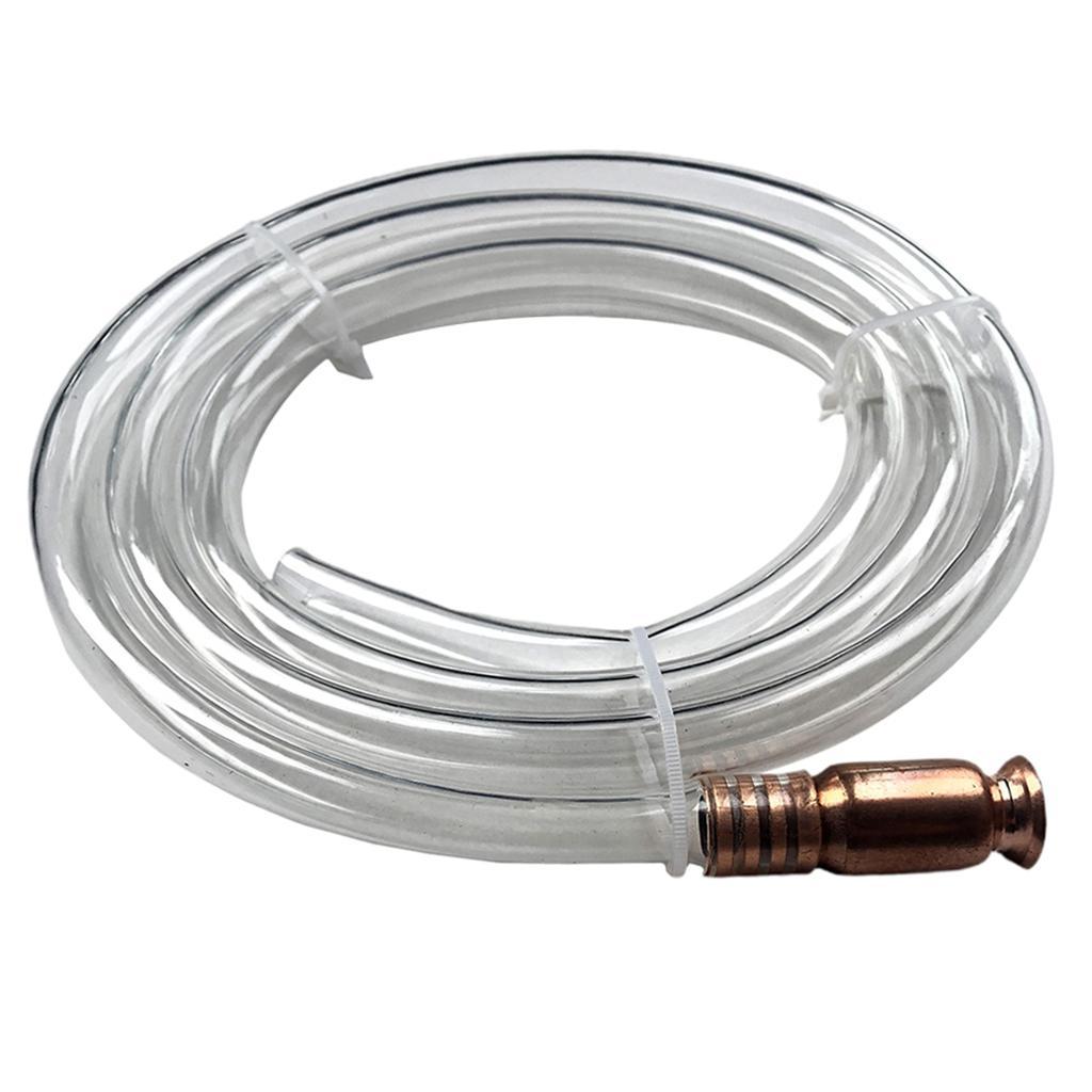 Liquid/Fluid/Petrol Jiggle Transfer Syphon/Drainer/Pump 1.5 Metre Hose