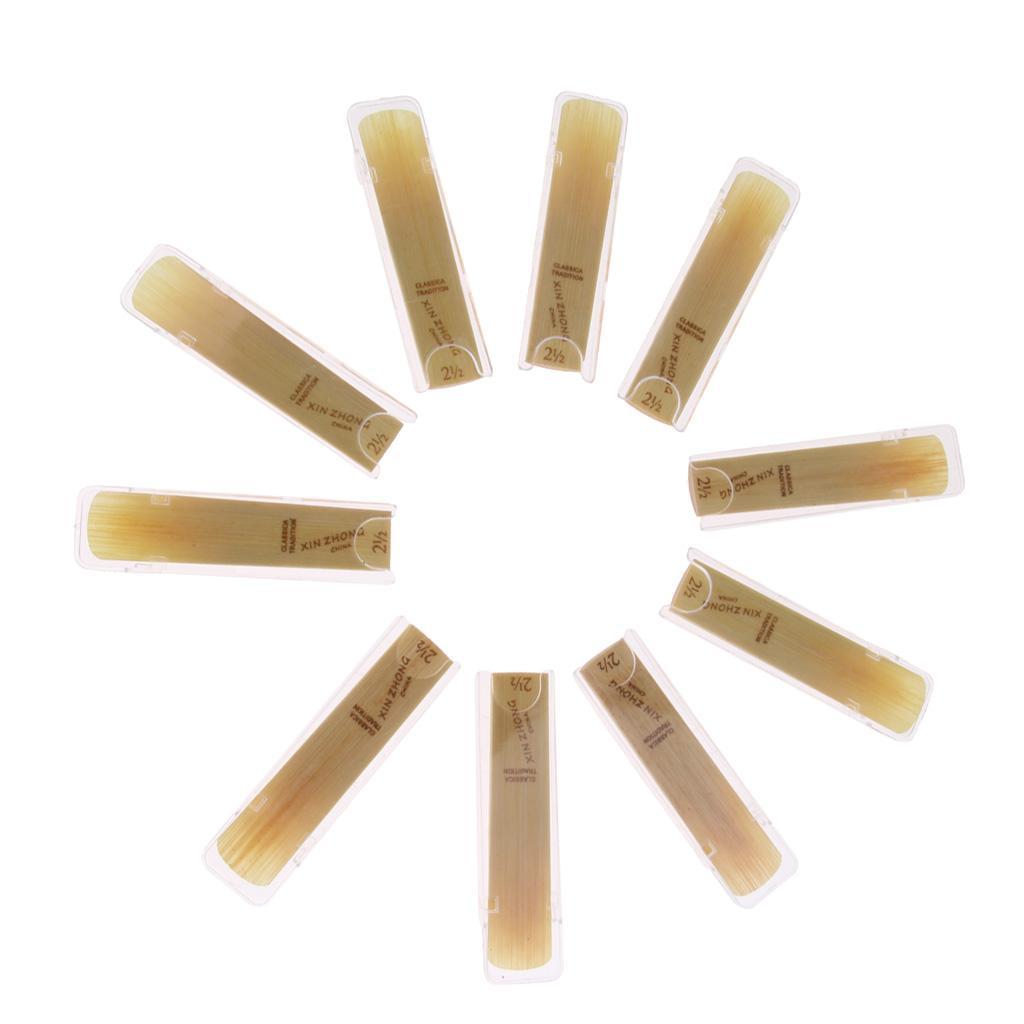 2X 10 Pieces Alto Saxophone Reeds Woodwind Parts