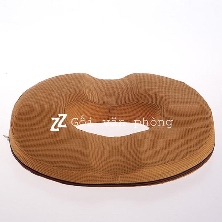 Gối Lót Ghế Ngồi Y Tế Cao Su Non Cho Người Bệnh Trĩ, Đau Xương Cụt ZURI PILLOW - GLM04 Gối Lót Ngồi, Gối Ngồi Bệt