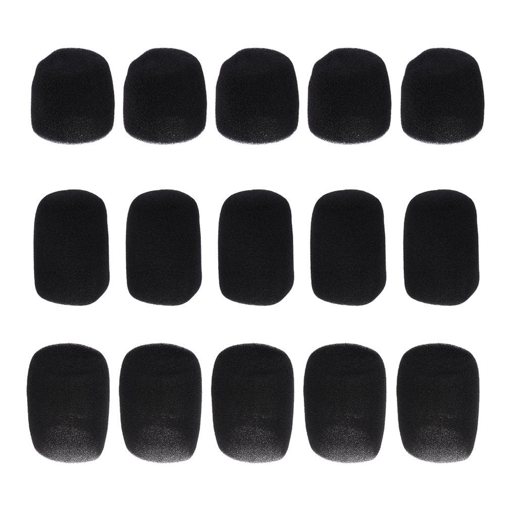 5 Pieces Microphone Windshield Cover Mic Sponge Foam Mic Windscreen 5cm