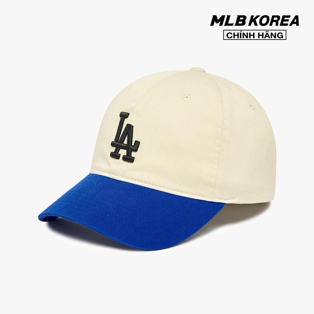 MLB - Nón bóng chày unisex Basic Color Block Unstructured 3ACP3303N