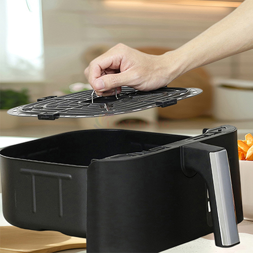 Nồi chiên không dầu điện tử Sharp 6 lít KF-AF60EV - Hàng chính hãng