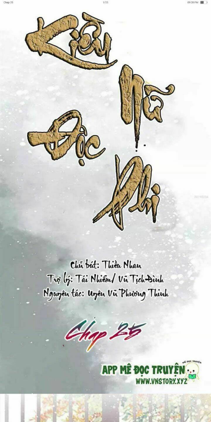 kiều nữ độc phi chapter 25 1