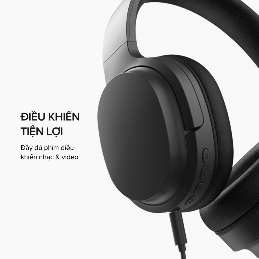 Tai Nghe Bluetooth Headphone HAVIT i62, Driver 40mm, Bluetooth 5.0, Nghe Đến 8H, Gập Gọn 90 - Hàng Chính Hãng