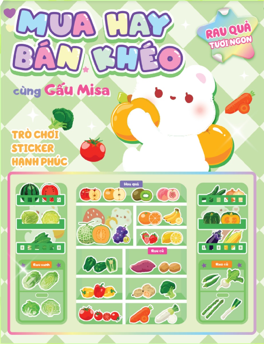 Mua Hay Bán Khéo - Trò Chơi Bóc Dán Cho Bé - MEGA