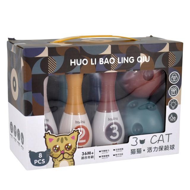 Đồ chơi Bowling cho bé THREE CAT mới nhất 2021