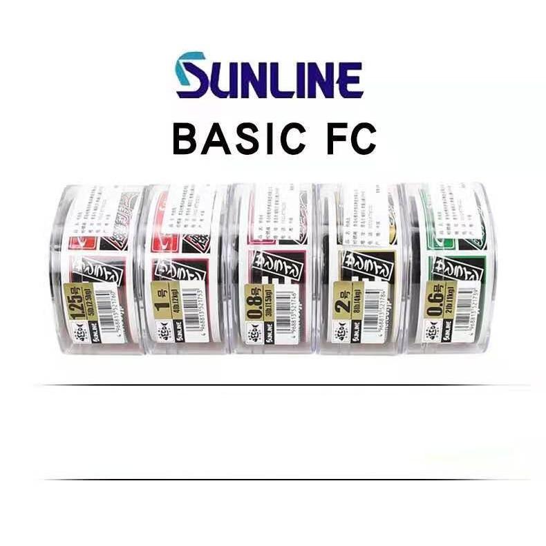 Cước Câu Cá Cao Cấp SUNLINE BASIC FC 300M NHẬP KHẨU