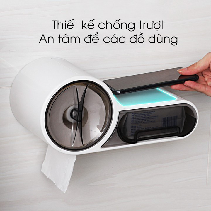 Hộp giấy vệ sinh dán tường cao cấp SQ-5262