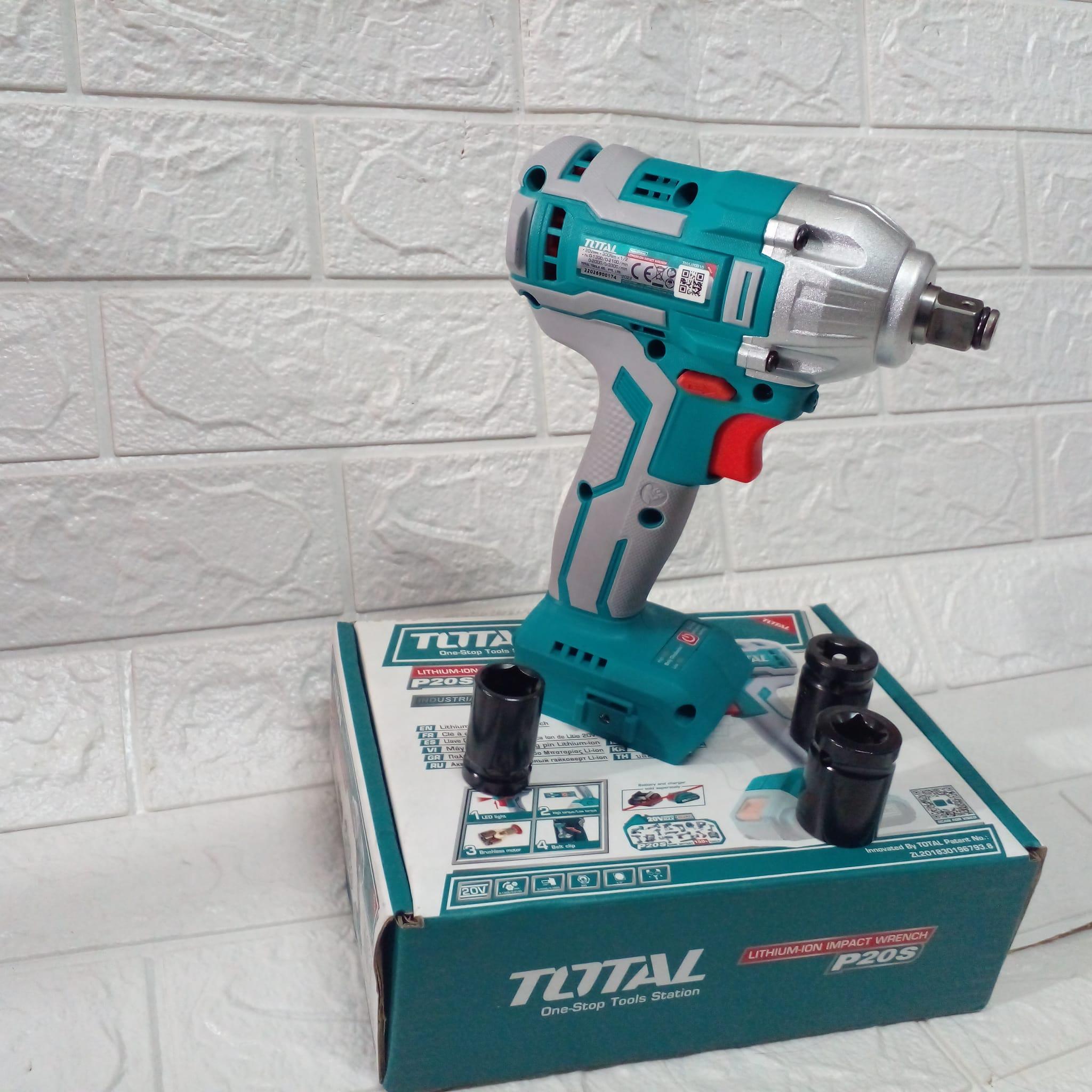 MÁY SIẾT BULOONG DÙNG PIN 20V TOTAL TIWLI20010 - HÀNG CHÍNH HÃNG