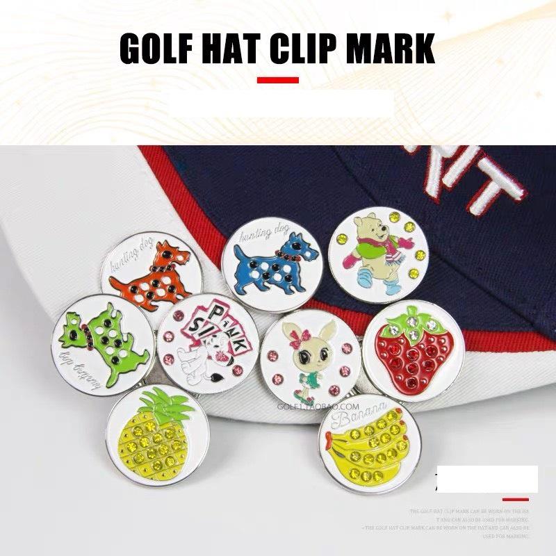 Mác bóng golf clip marker đánh dấu vị trí loại đẹp kẹp nam châm 1 Chiếc MB038