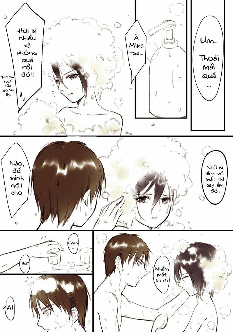 tấn công người khổng lồ - doujinshi our night chapter 2 4