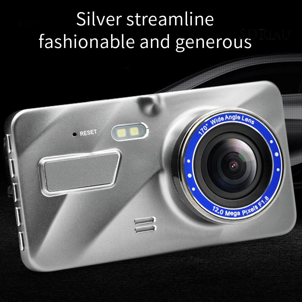Camera Hành Trình Ống Kính Kép 3.6 Inch Hd 1080p 170 Độ Chuyên Dụng Cho Xe Hơi