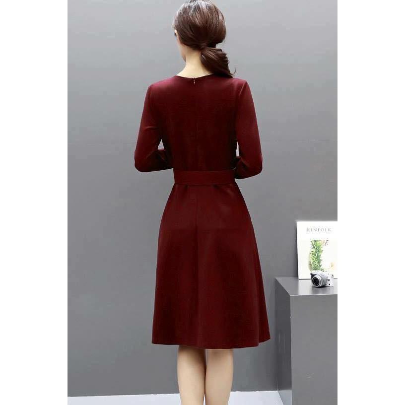Đầm giả măng tô LP07 cao cấp