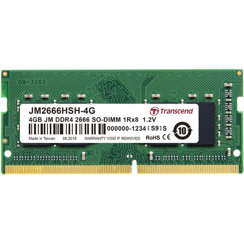 Ram Laptop Transcend DDR4 4GB 2666MHz 1.2v - Hàng Chính Hãng