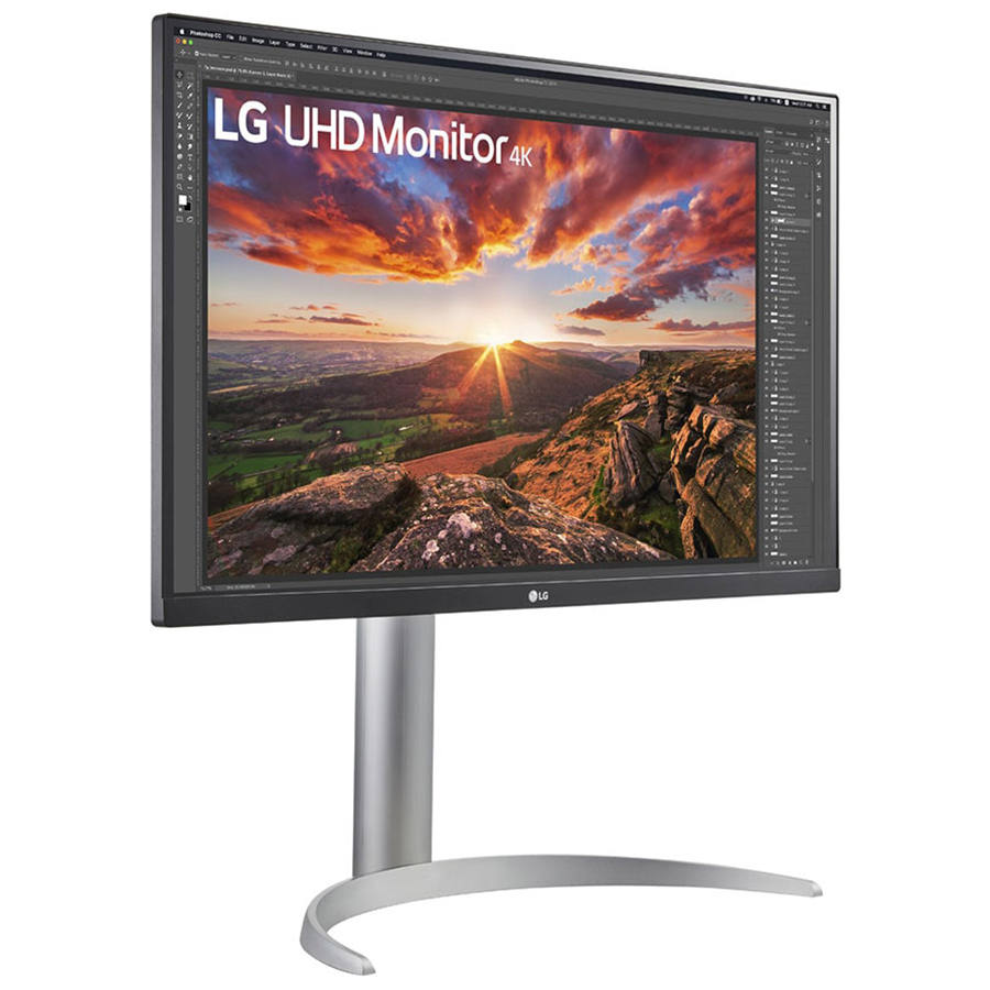 Màn hình LG 27'' UHD 4K IPS với VESA DisplayHDR 400, USB Type-C, 27UP850N-W - Hàng Chính Hãng