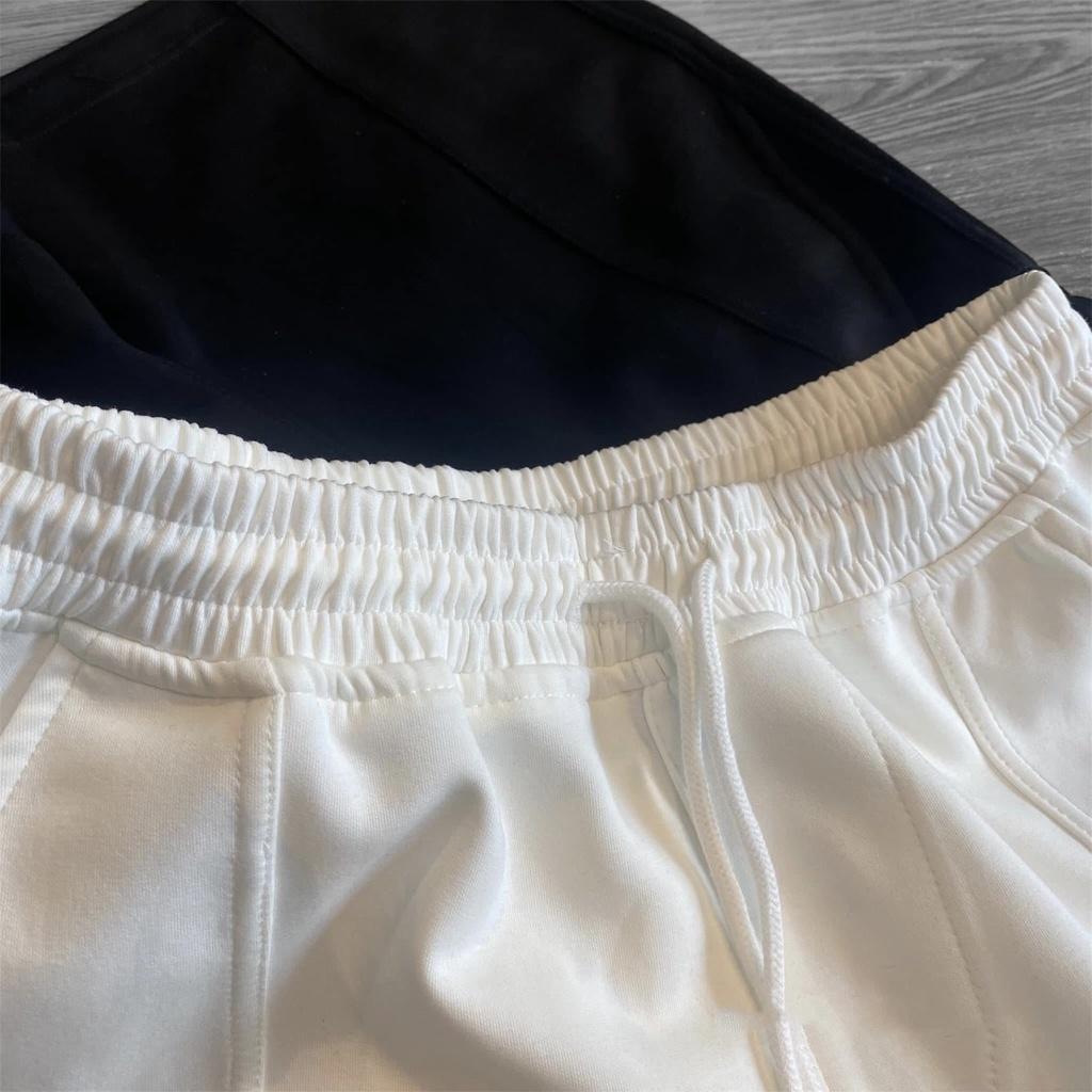 Quần Short unisex nam nữ chất cotton cao cấp, phong cách thể thao, mặc thoáng mát, co dãn 4 chiều, quần đùi nam nữ,basic