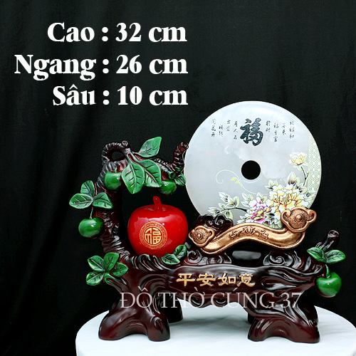 Tượng  đồng điếu bạch ngọc tài phú  phong thuỷ