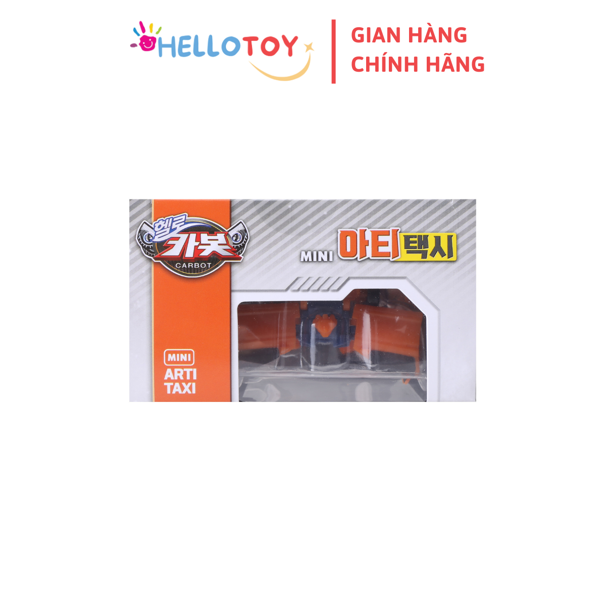 Đồ Chơi Mô Hình Lắp Ráp Xe Hơi Biến Hình HELLO CARBOT Mini Arti Taxi