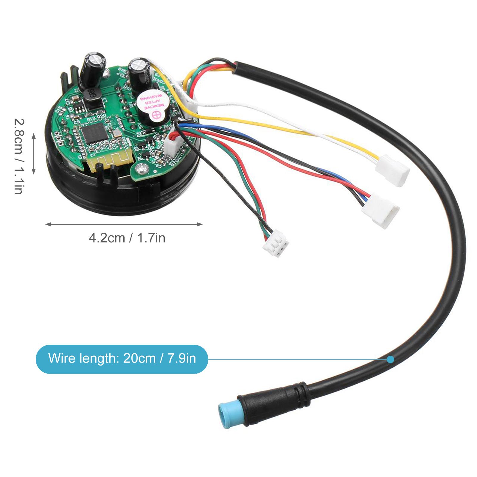 Bảng điều khiển BT có thay thế nắp cho Bộ phụ kiện bảng mạch xe tay ga Ninebot Es2 ES3 Es4