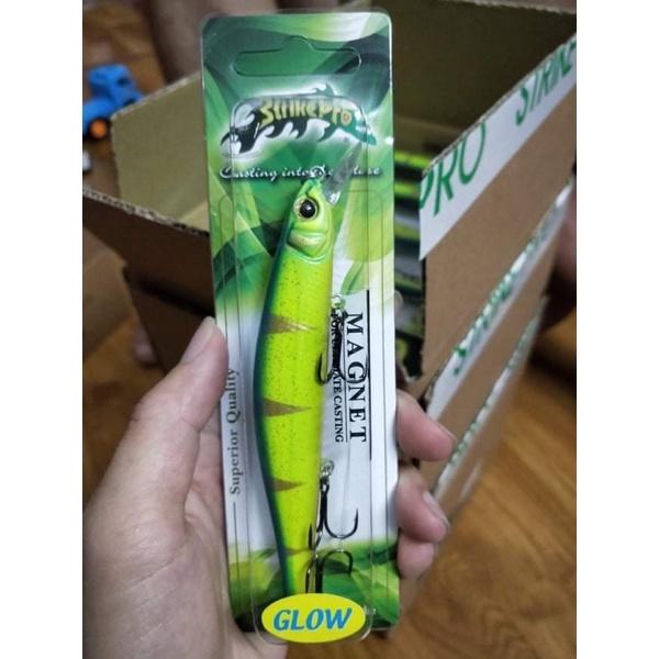 Mồi câu cá giả Strikepro Inquisitor - Màu Dạ Quang