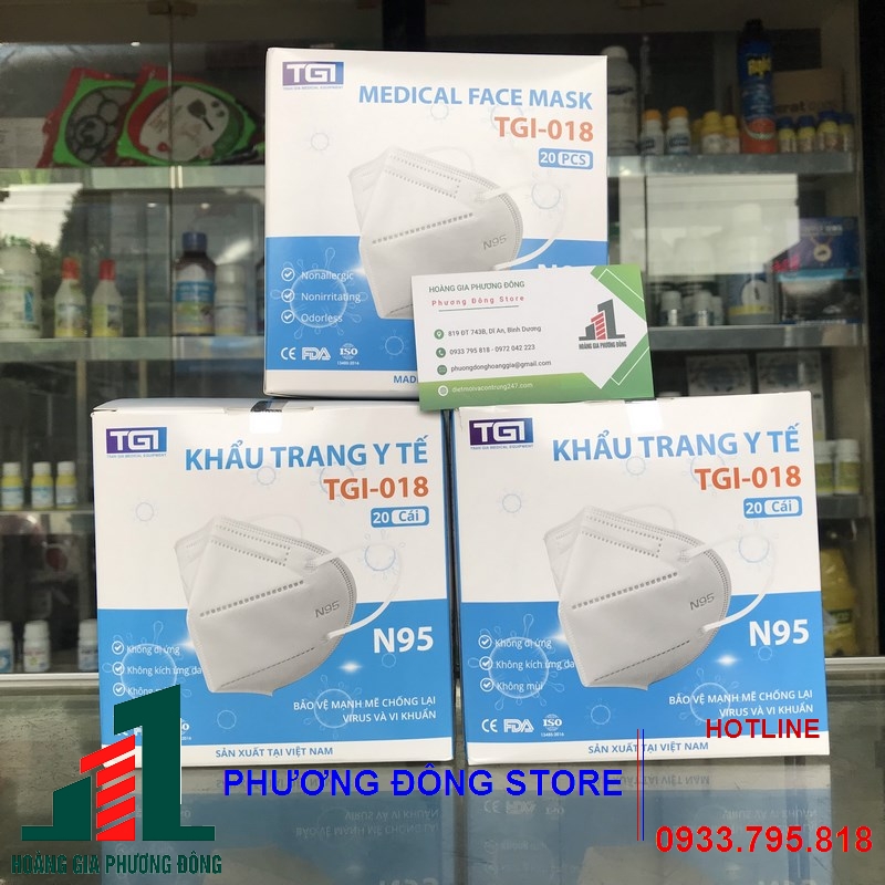 Khẩu trang N95 Trần Gia