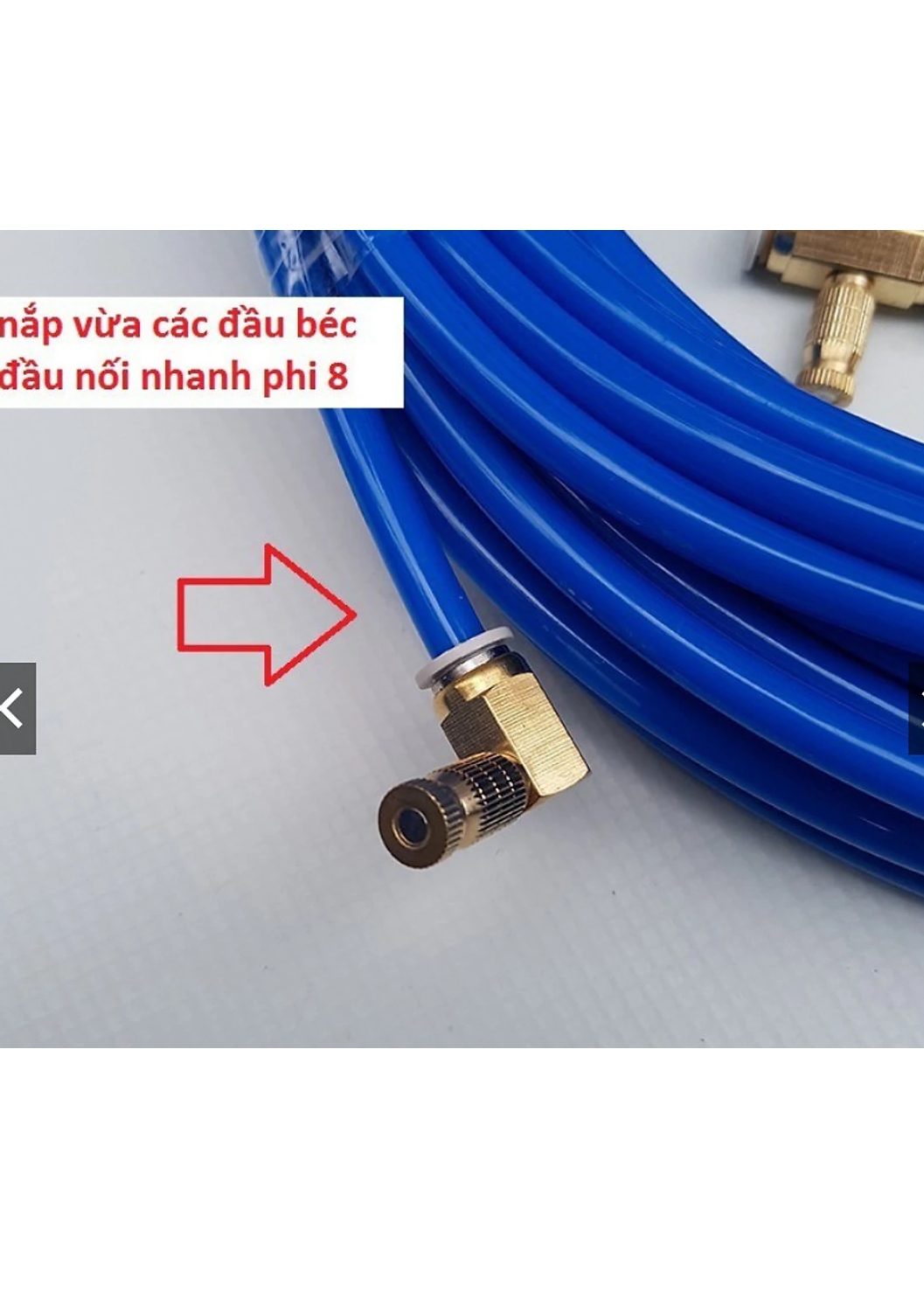 Trọn bộ phun sương làm mát, tưới cây, tưới lan béc đồng cao cấp không rỉ