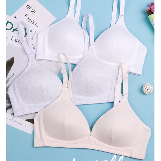 Bra / Áo Ngực Cotton Sần Nữ Sinh Xuất Đông Âu . Hàng Loại Đẹp.