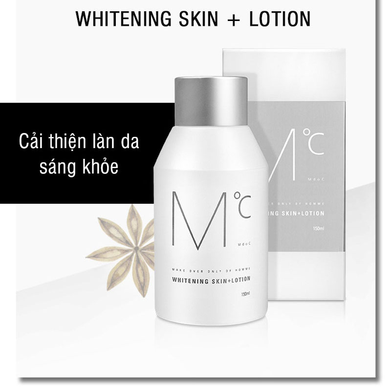 Lotion dưỡng trắng dành cho nam MdoC Whitening Skin+Lotion 150ml JN-MLT02