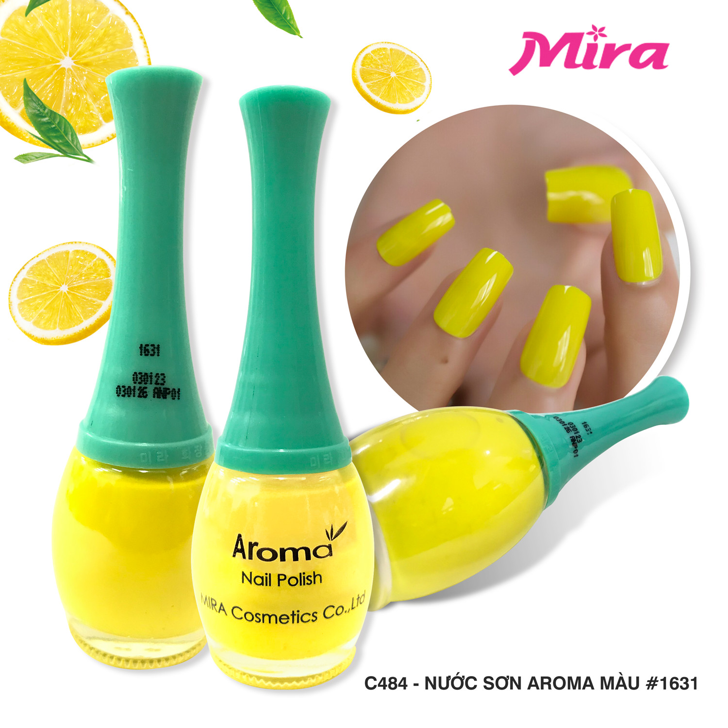 Nước Sơn Móng AROMA Nail Polish C484