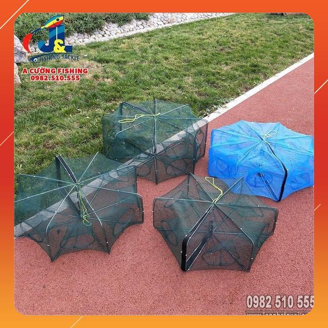 Lồng Bát Giác 8 Cửa + Tặng Mồi Dụ tôm,cua,cá  docaucagiangnam