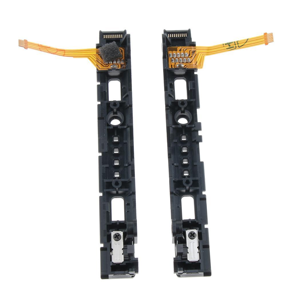 2-6pack Left Right Rail Slider Assembly with Flex Cable for Nintendo Switch