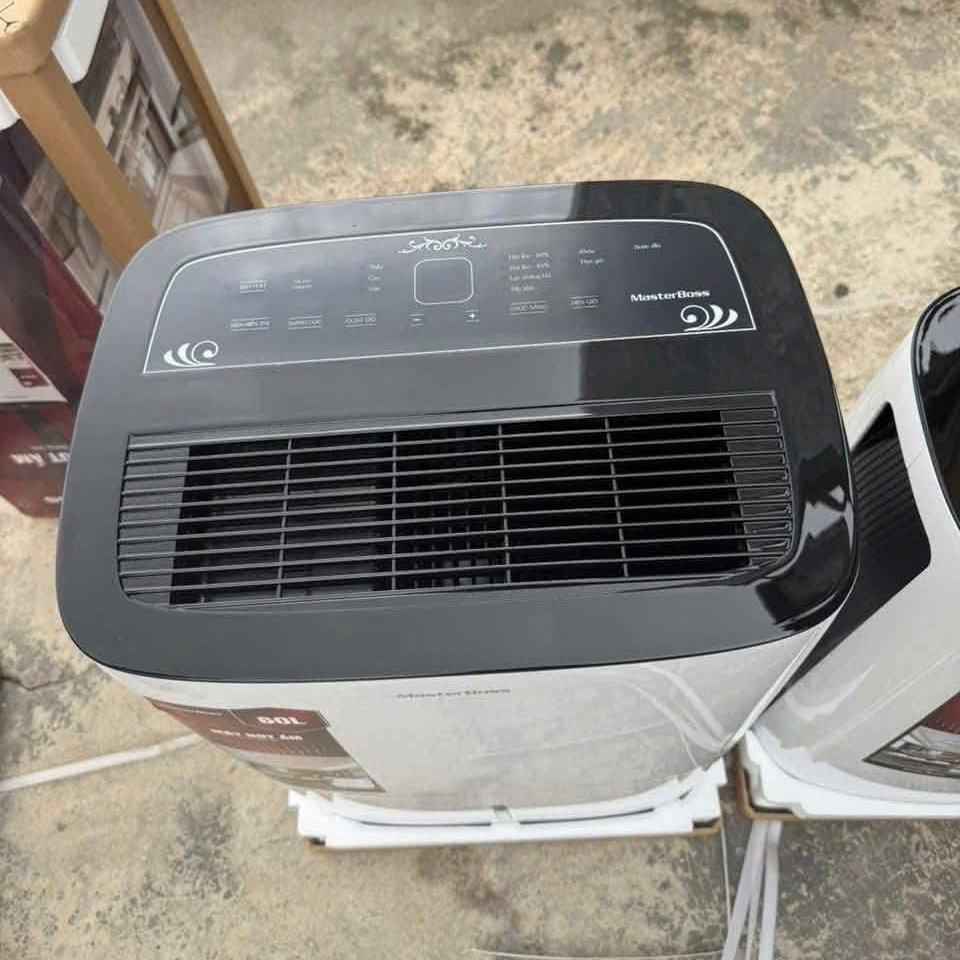 Máy Hút Ẩm, Lọc Không Khí Masterboos 60L - Thế Hệ Thông Minh, Xử Lý Bụi Tự Động, Bảo Hành 24 tháng - Hàng chính hãng