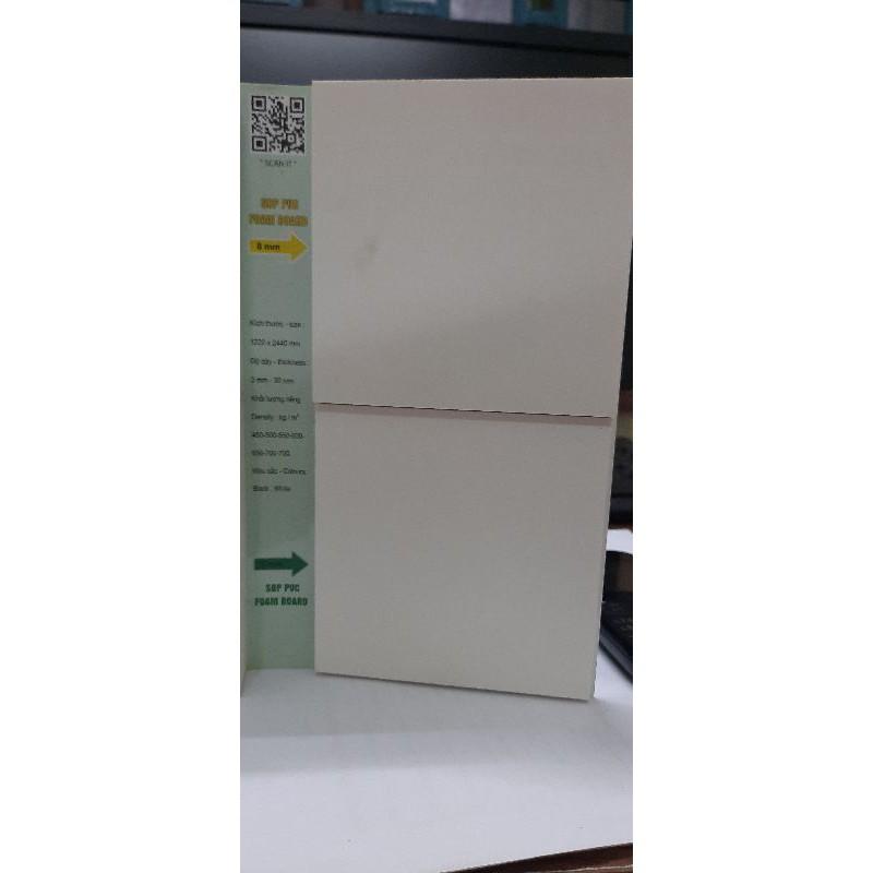 Gỗ nhựa PVC Foam 5mm 20cm×30cm cứng, mịn( nhiều kích thước)