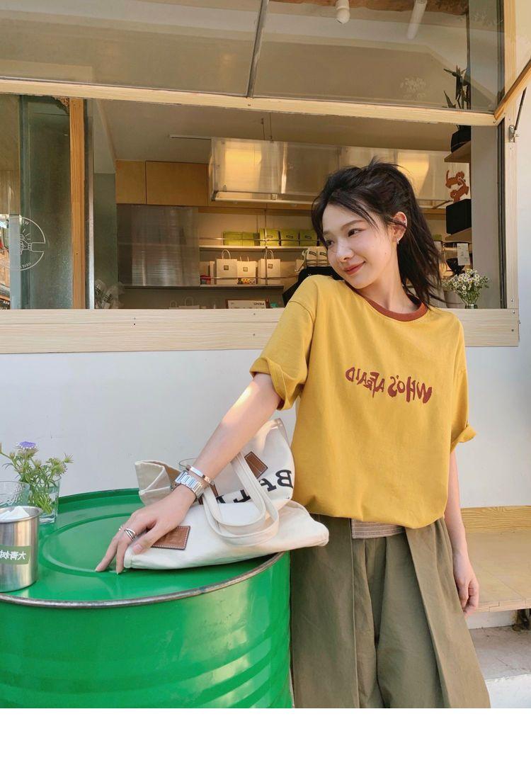 SHUANGYAN 2023 mùa hè bạn thân trang phục hoạt bát hoạt bát giảm tuổi muối ngọt net phục cổ điển Hồng Kông gió T-shirt váy ngắn hai bộ đồ nữ