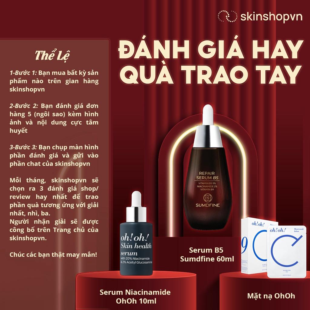 Tinh Chất Giảm Sẹo Lõm oh!oh! Flawless Abyss Serum (with 1.2% GHK-Cu & 9.9ppm EGF) (20ml)