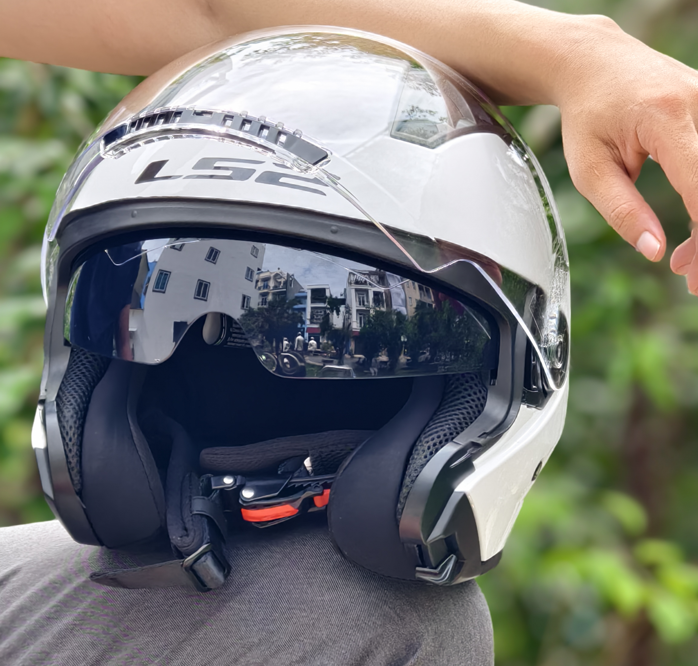 Mũ Bảo Hiểm 3/4 Hai Kính LS2 OF600 Copter II