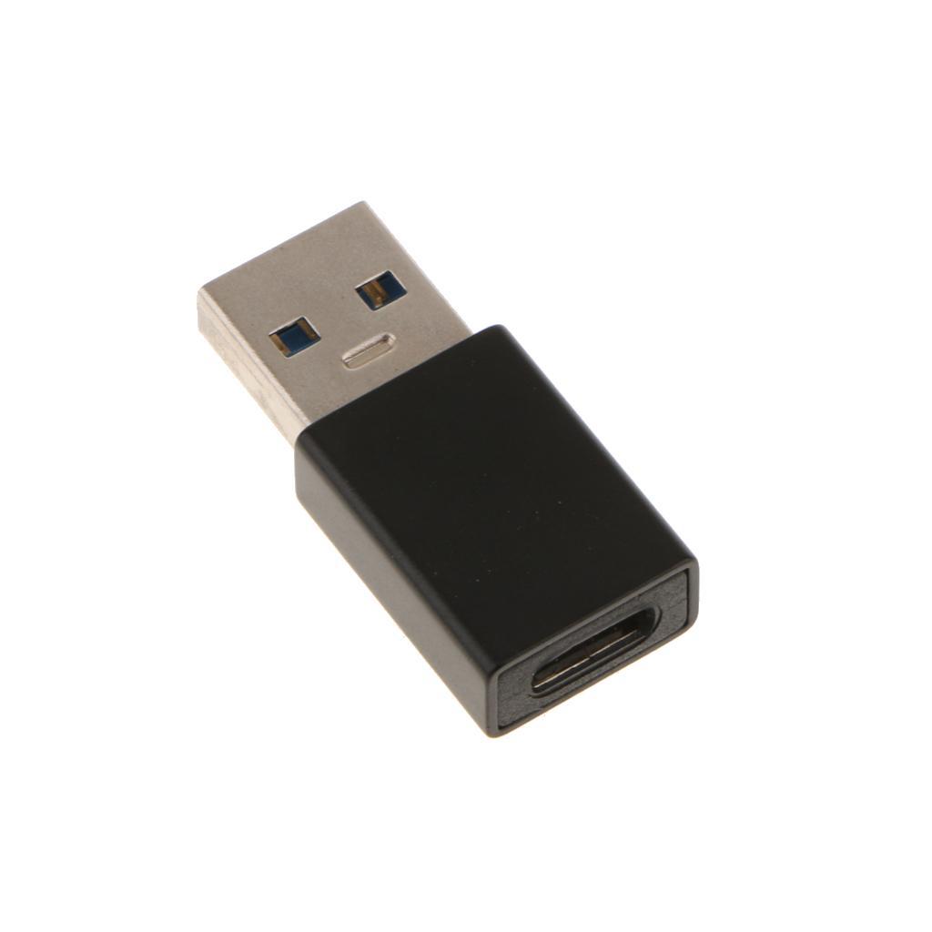2x USB Type C Socket To Type A USB 3.0 Converter Connection Adapter