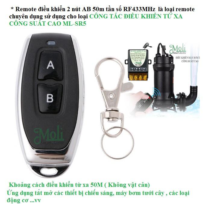 BỘ ĐIỀU KHIỂN MÁY BƠM 2 REMOTE SR5I2 - HÀNG CHÍNH HÃNG