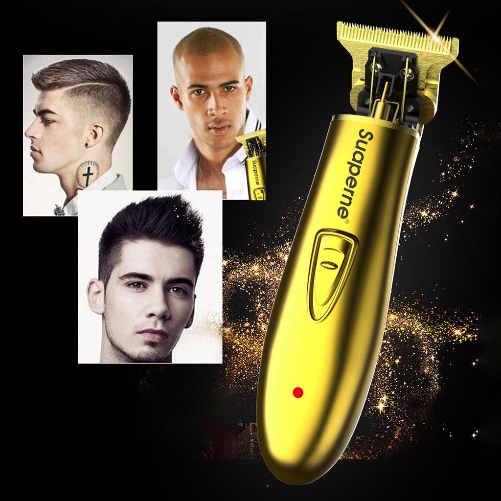 Hair Clippers Men Facial  for Family Gifts Barbers Grooming  Gold