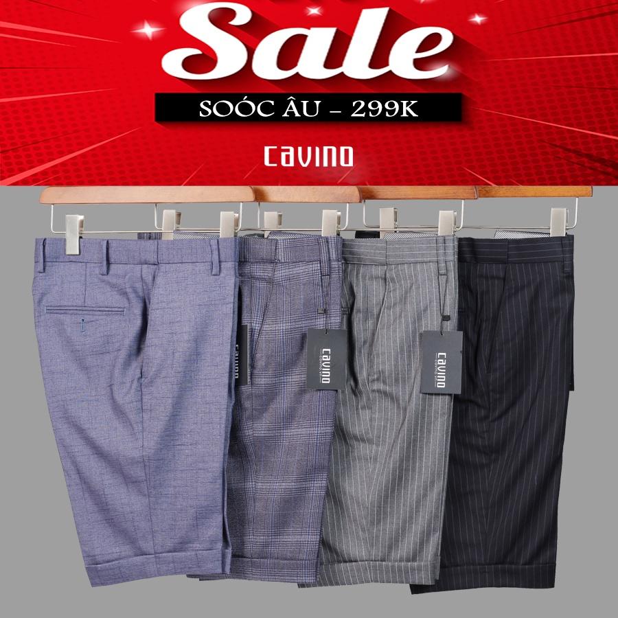 Quần short nam, sooc âu nam cao cấp ANZEDO vải co dãn nhẹ chống nhăn tuyệt đối tăng chun thông minh thoải mái vận động