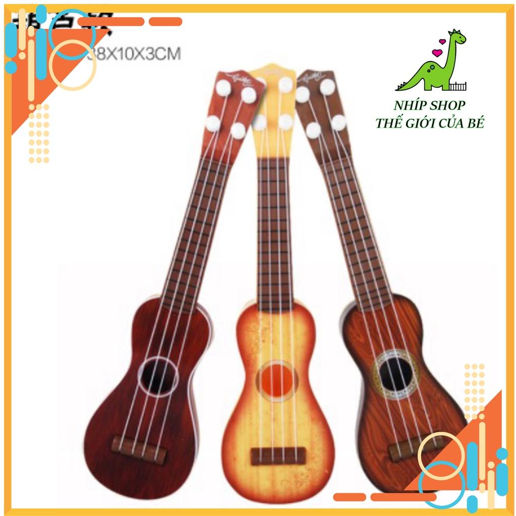 Đàn Guitar mini cho bé - Ukulele nhạc cụ mầm non đồ chơi